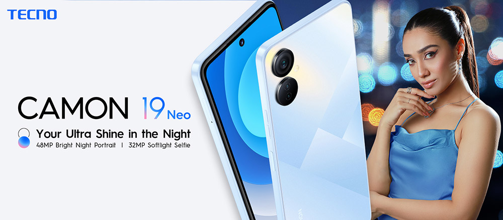 camon 19 neo selfie camera