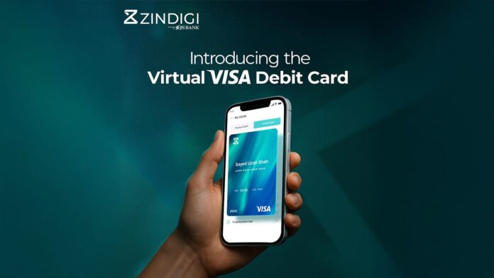 Zindigi Launched Virtual Visa Debit Card for Instant Digital Transactions