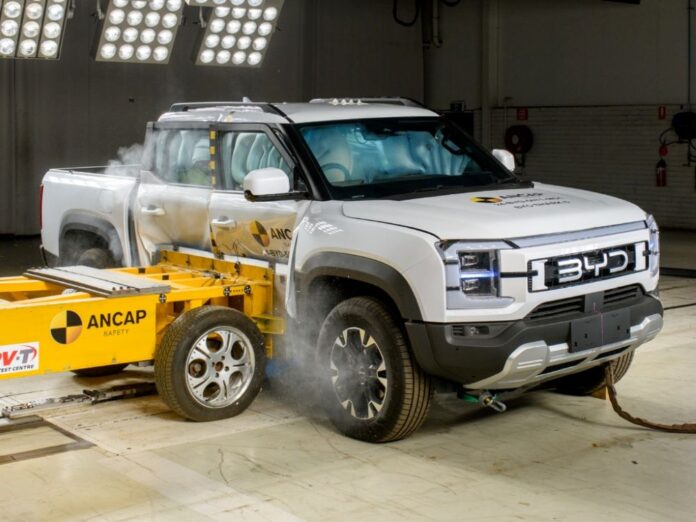 BYD Shark 6 Becomes First Plug-in Hybrid Pickup With 5-Star ANCAP Rating